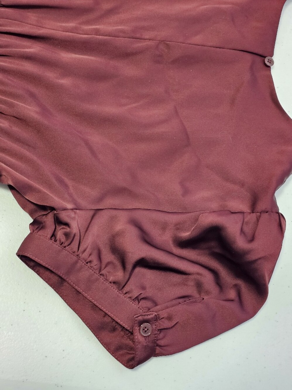Aritzia Sunday Best Anderson Short Babydoll Puff-Sleeve Smocked Waist Dress - Picture 10 of 15